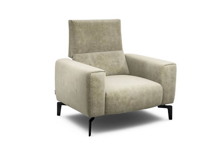 Sessel Cosy1, Sensoo, off-white, Textil
