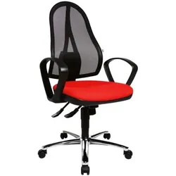 OTTO Office Bürostuhl »Standard« mit Armlehnen rot