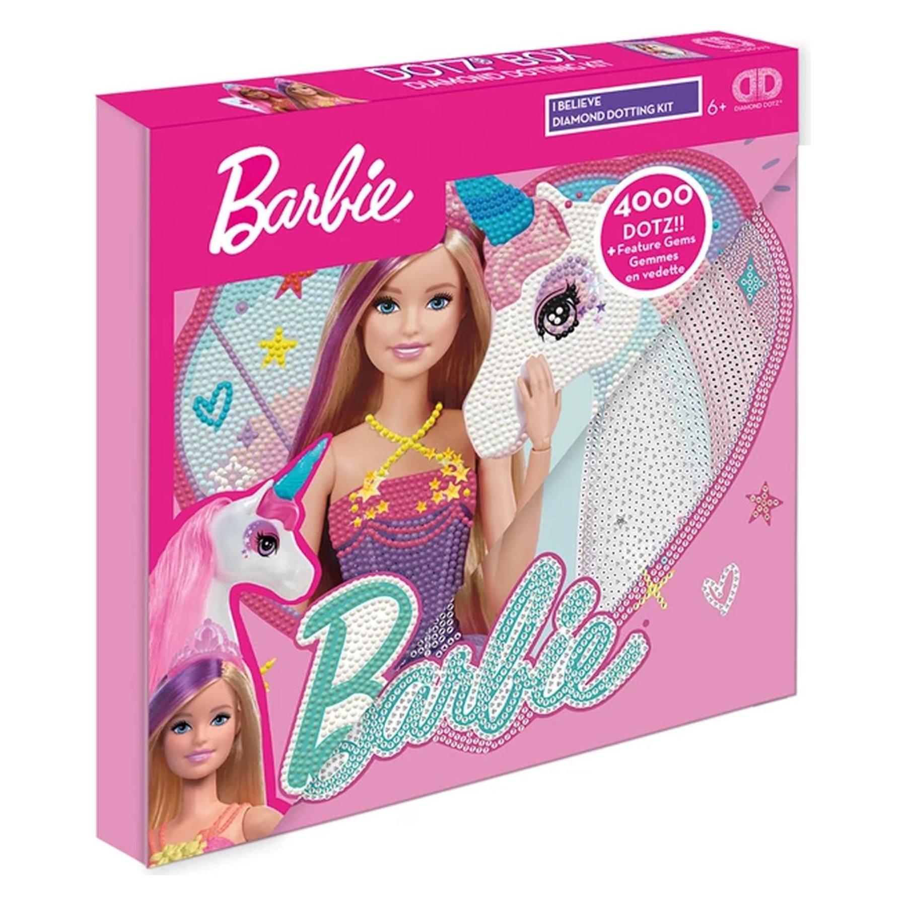 Diamond Dotz Diamond Painting Barbie mit Einhorn (2592871)