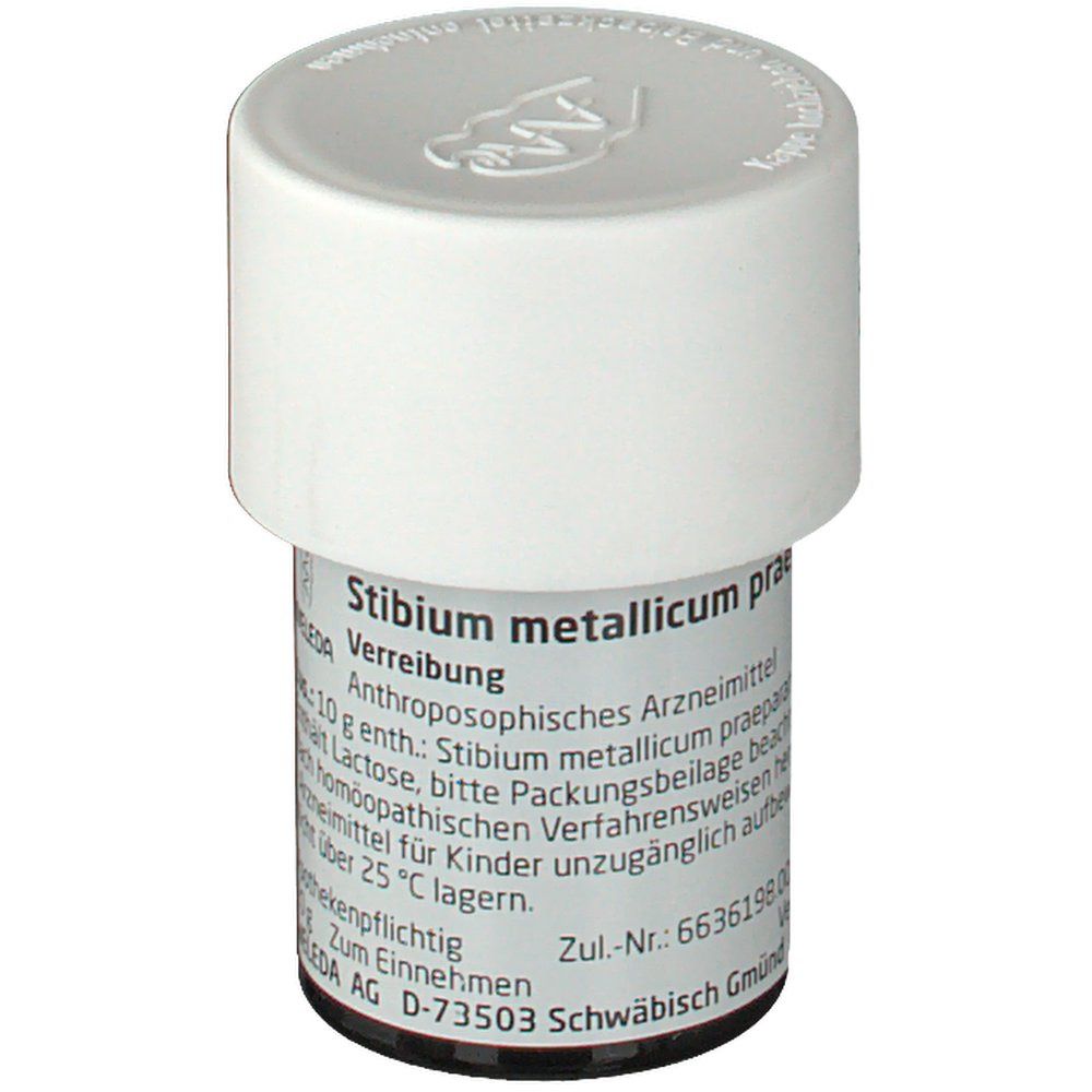Stibium Metallicum Praeparatum D 10 Trituration 20 g