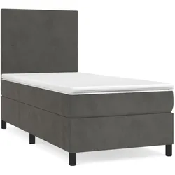 vidaXL, Boxspringbett, Bermenus (Block mit Quadraten) (80 x 200 cm)