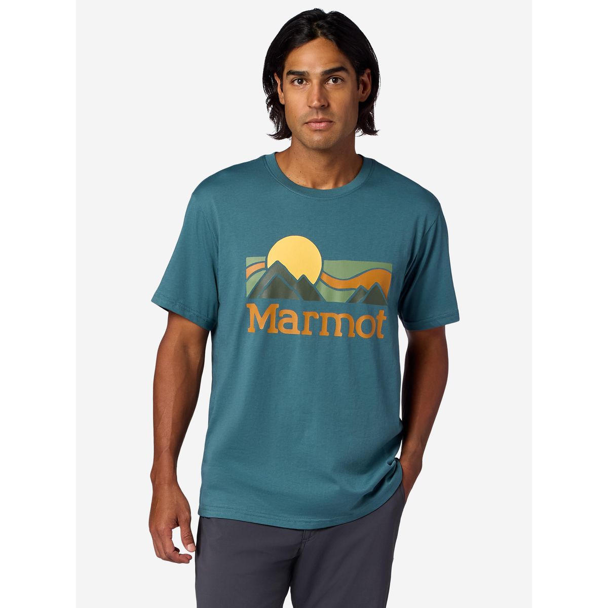 Marmot Coastal Tee Short Sleeve seafloor (42462) M M16940-42462-M