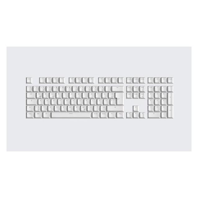 Wooting PBT Keycaps - German (ISO) - Just White - Keycaps - Tysk - Hvid (KC2-DE1-PDS-WH1)