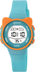 Fusion Finds Cute Kids Digital Watch With Alarm, Waterproof LED Display & Meow Star Design For Girls And Boys green