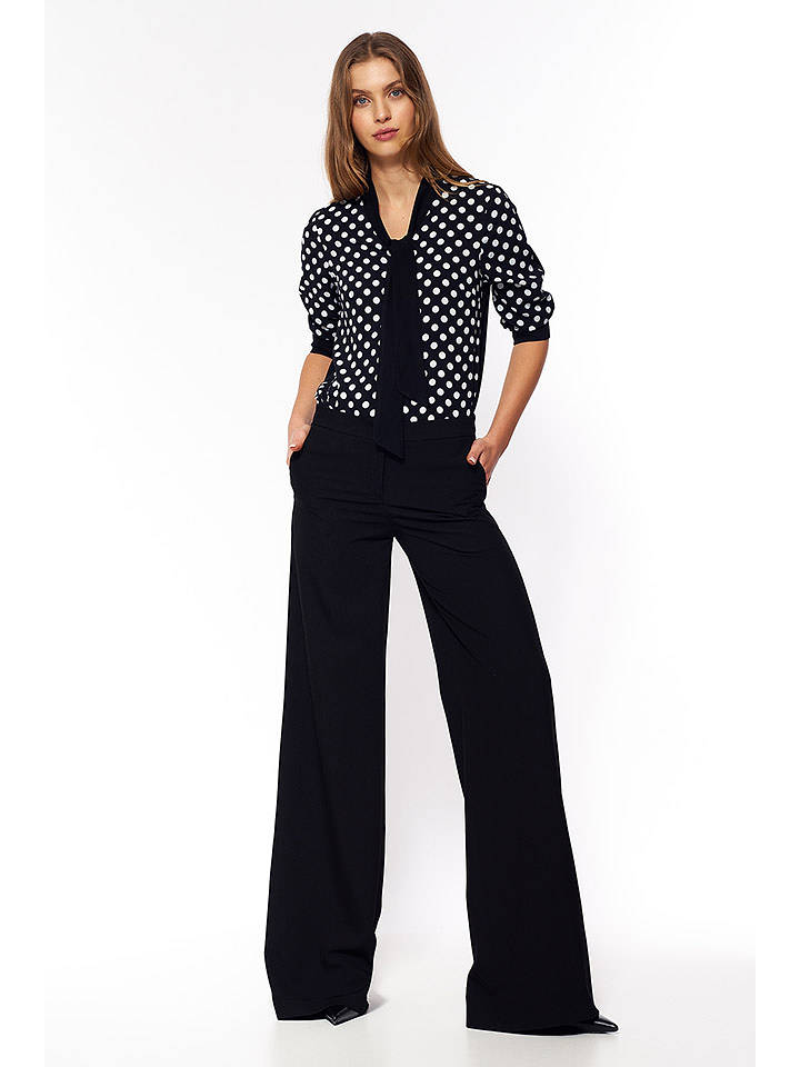 Nife Marlenehose in Schwarz - 36