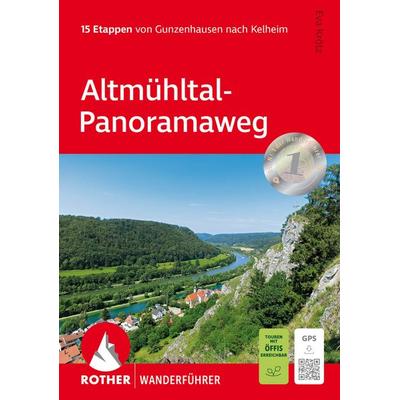 ROTHER Wanderführer Altmühltal-Panoramaweg, Taschenbuch von Eva Krötz, Rother Bergverlag, 978-3-7633-4871-8