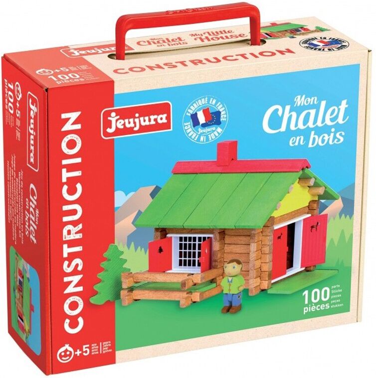 Jeujura Mon Chalet en bois 100 pièces