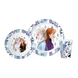 P:OS Frühstücksset  Frozen II ( Teller, Schale, Trinkglas)
