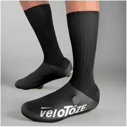 Velotoze, Unisex, Schuhüberzug, Überschuh Aero TT schwarz XL - aerodynamischer (XL), Schwarz