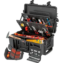 KN 00 21 37 - Werkzeugsatz, Werkzeugkoffer, Elektro, 63-teilig