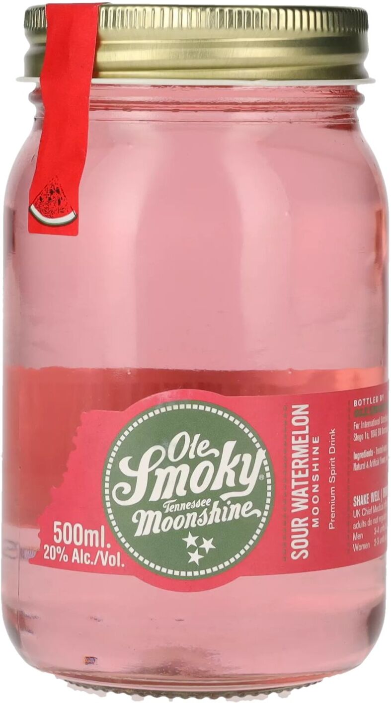 Ole Smoky Moonshine Ole Smoky Tennessee Moonshine SOUR WATERMELON 20% Vol. 0,5l