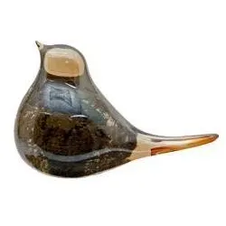 Kleiderbügel, Skulptur Blend L Ocker Glas 16X6X10Cm
