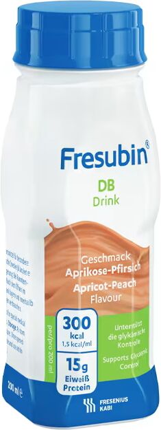 Fresubin DB Drink Pêssego/Alperce 4x200ml