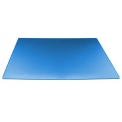 Schneidebrett aus blauem Polyethylen, 60 x 40 cm, Höhe 0,5 mm, flexibel, für Fisch