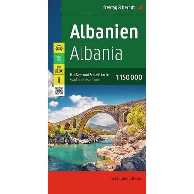 freytag & berndt Straßenkarte Albanien 1:150.000, Sonstige von , KOMPASS Freytag & Berndt, 978-3-7079-2412-1