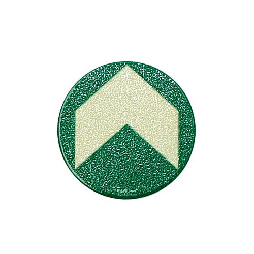 SafetyMarking Bodenmarkierungspfeil Aluminium Pfeil 17.7470 (Ø) 95mm 95mm 10St.