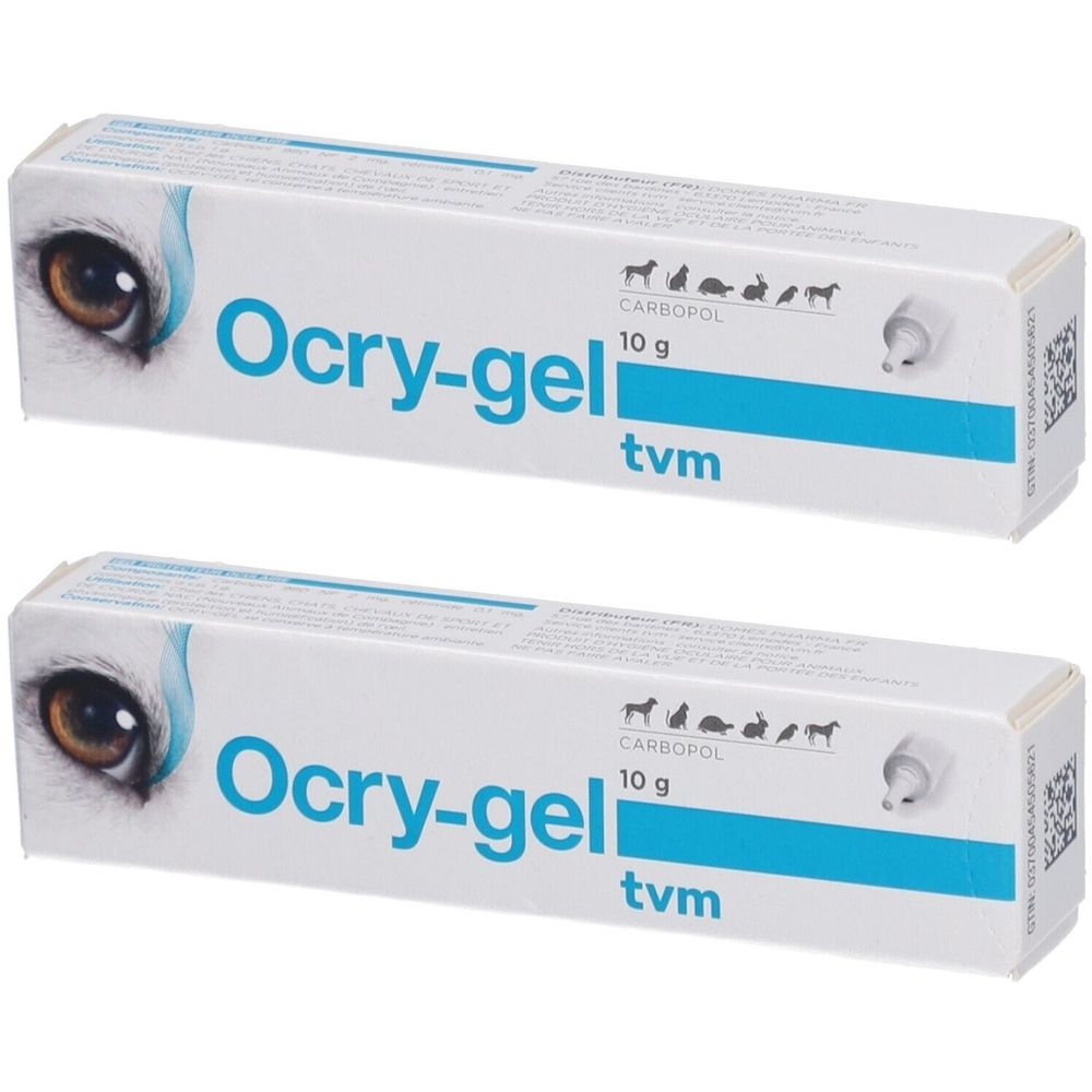 OCRY-Gel Augenpflege vet. 2x 2x1x10 g Augengel