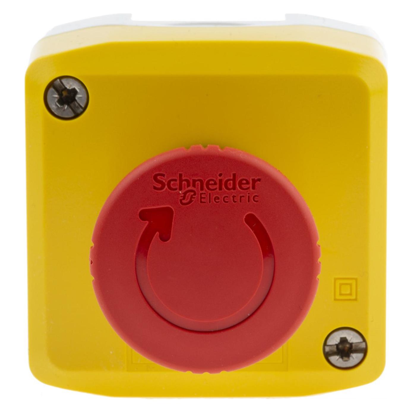 Schneider Electric Emergency Stop Station 1NC Turn Release (XALK178)