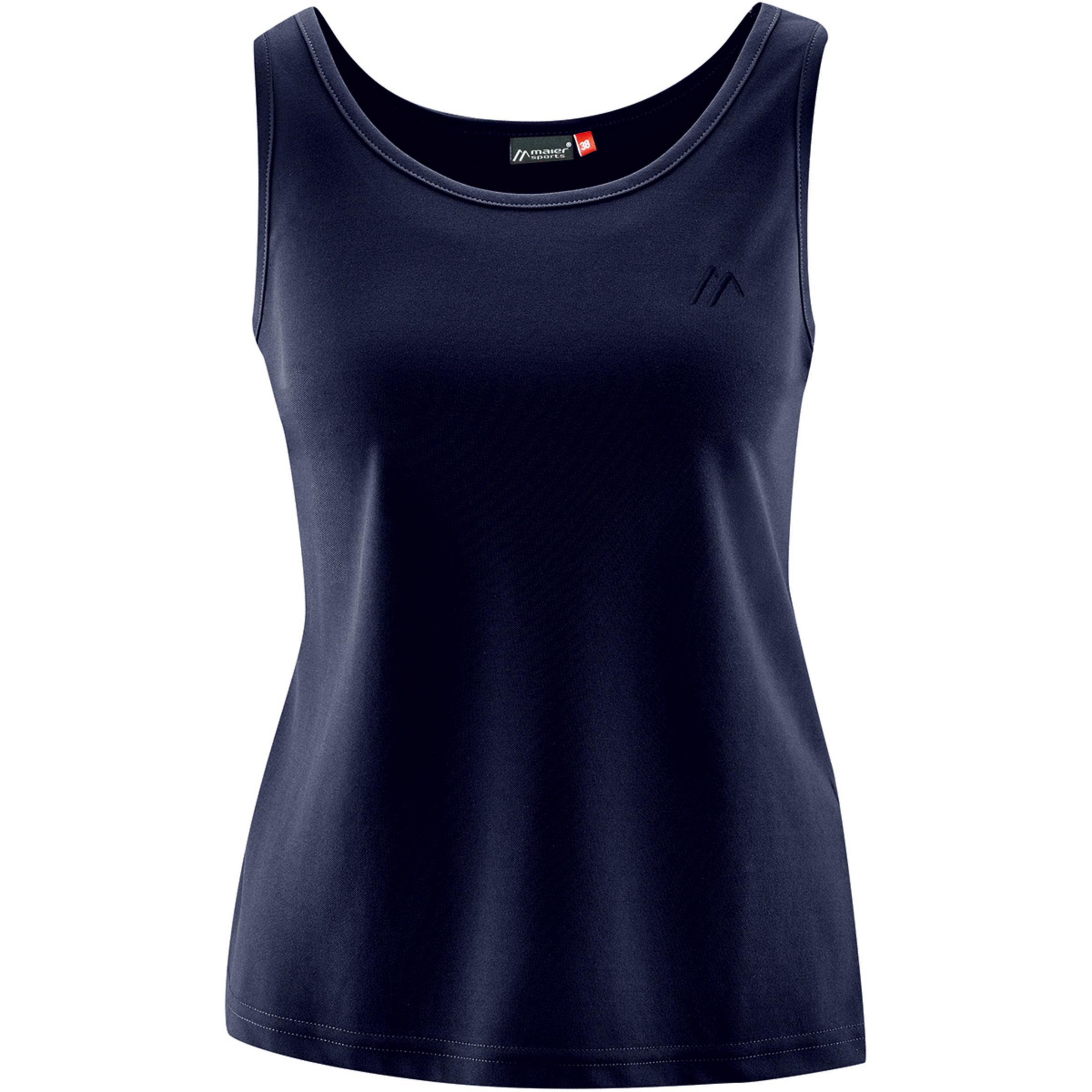 Maier Sports Petra Top Damen Tanktops blau Größe S Camping Elastisch