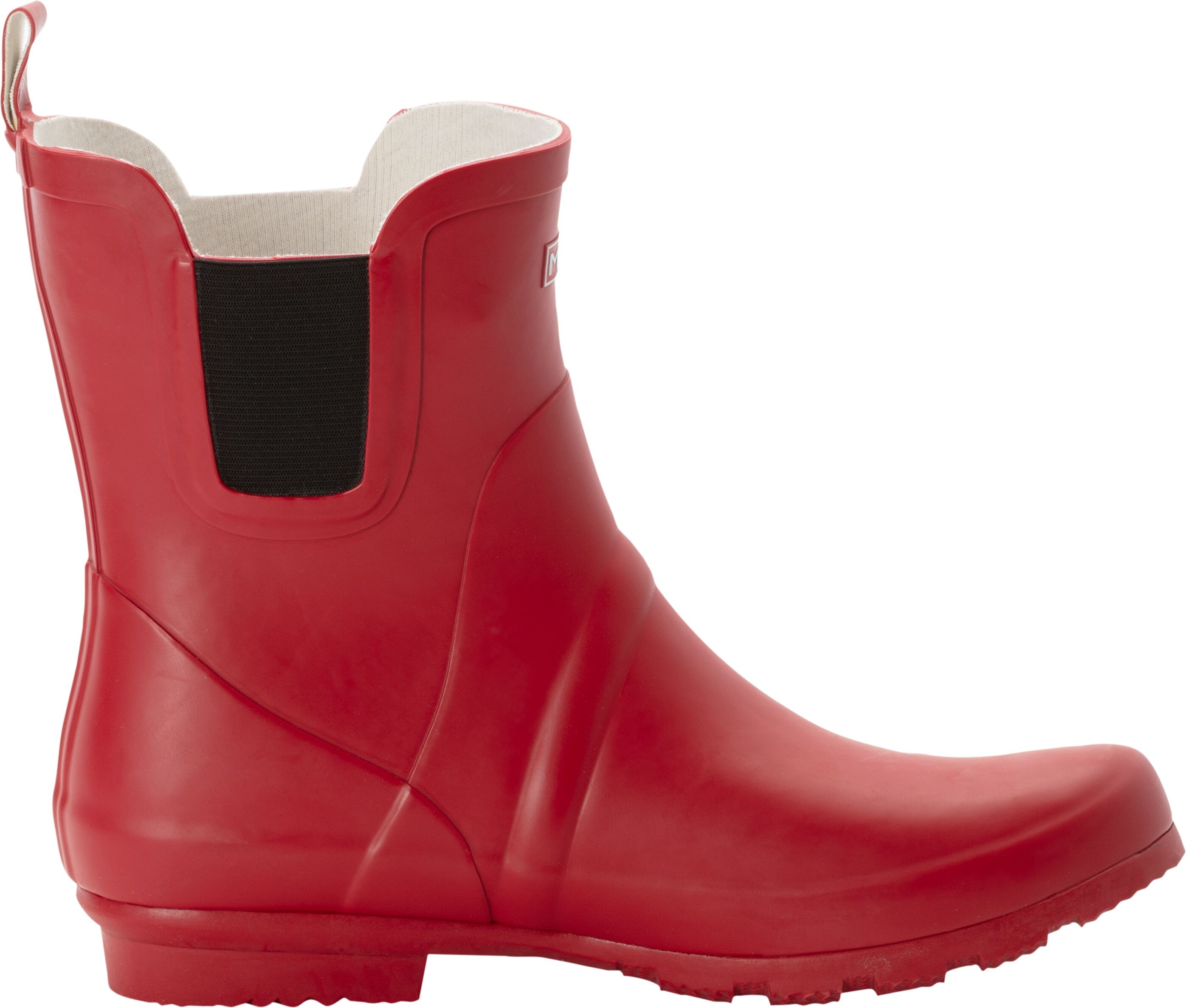 Gummistiefel MOLS "SUBURBS W RUBBER BOOT", Damen, Gr. 36, rot (haute rot (d)), Gummi, Schuhe Gummistiefel, wasserdicht haute rot (d) 36