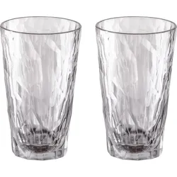Club No. 6 Tritan Kunststoffgläser 300 ml, hellgrau, 2 St.