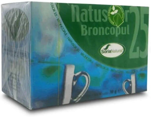 Soria Natural NATUSOR 25 BRONCOPUL 20 Saquetas