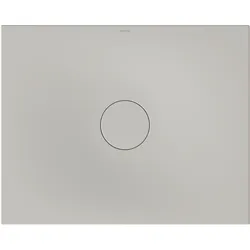 BetteAir Duschfliese mit Minimum-Träger, 1000x800mm, 7358-410T2, Farbe: Silver matt