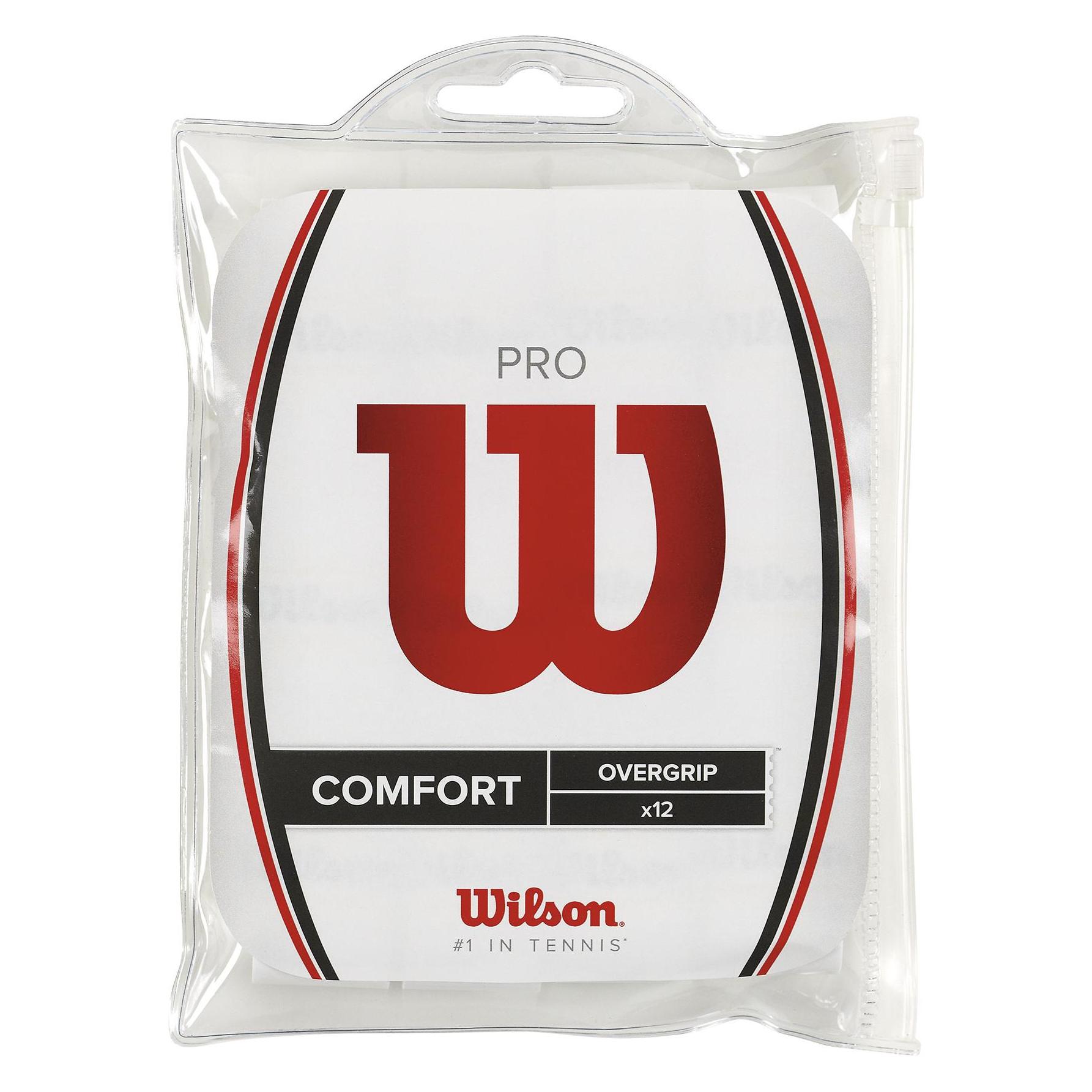 Wilson Pro Overgrip 12 Pack (WRZ4016WH)