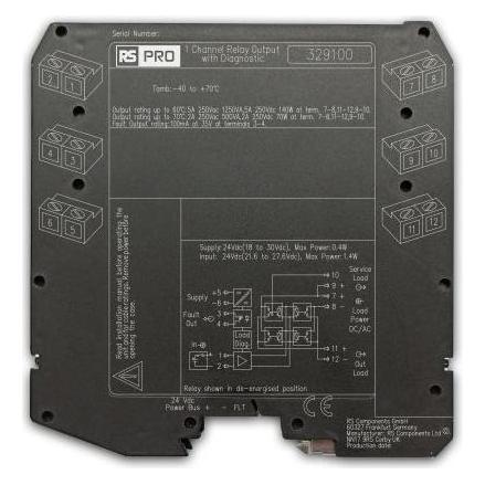 RS PRO Sicherheitsrelais, 5V, 1-Kanal Sicherheitsr (PL001-D5096S)
