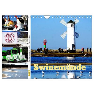 Swinemünde - Touristenmagnet an der Ostseeküste (Wandkalender 2027 DIN A4 quer), CALVENDO Monatskalender
