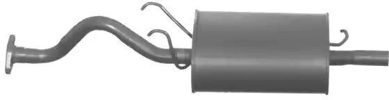 VEGAZ HOS-118IMA Rear silencer