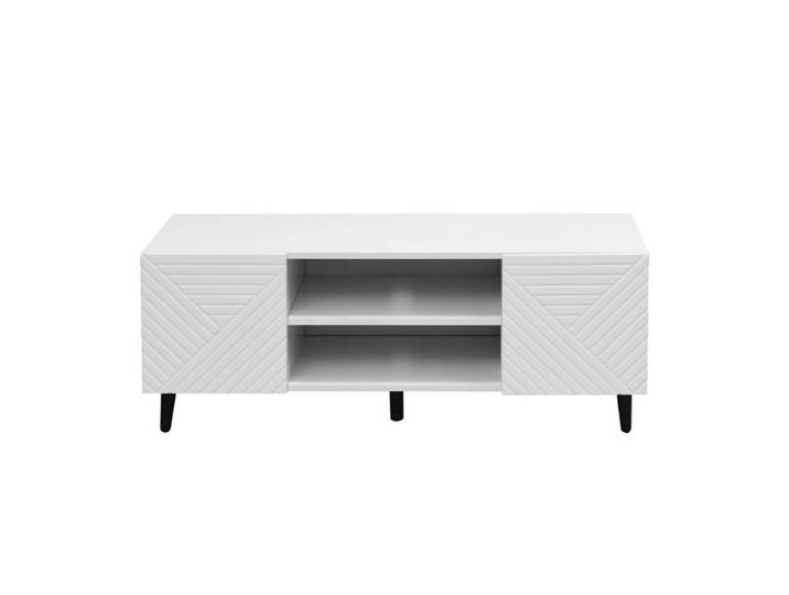 Meuble TV L. 112 cm SAMMY Blanc