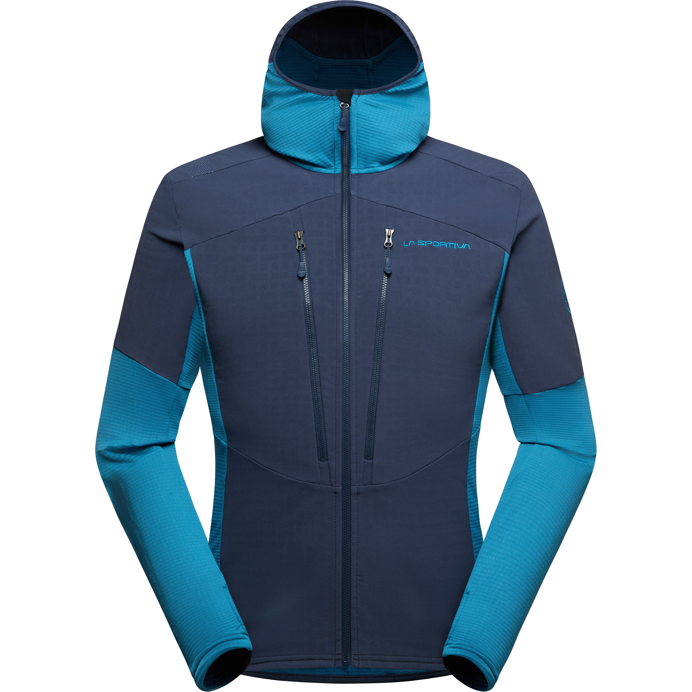 La Sportiva Session Tech Herren Fleecejacke blau Größe XL Trekking Elastisch