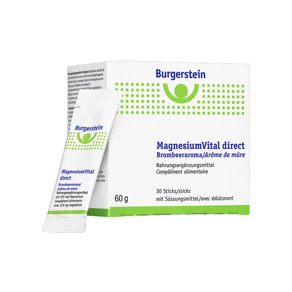 Burgerst Magn Vital Direct 30 St Pulver