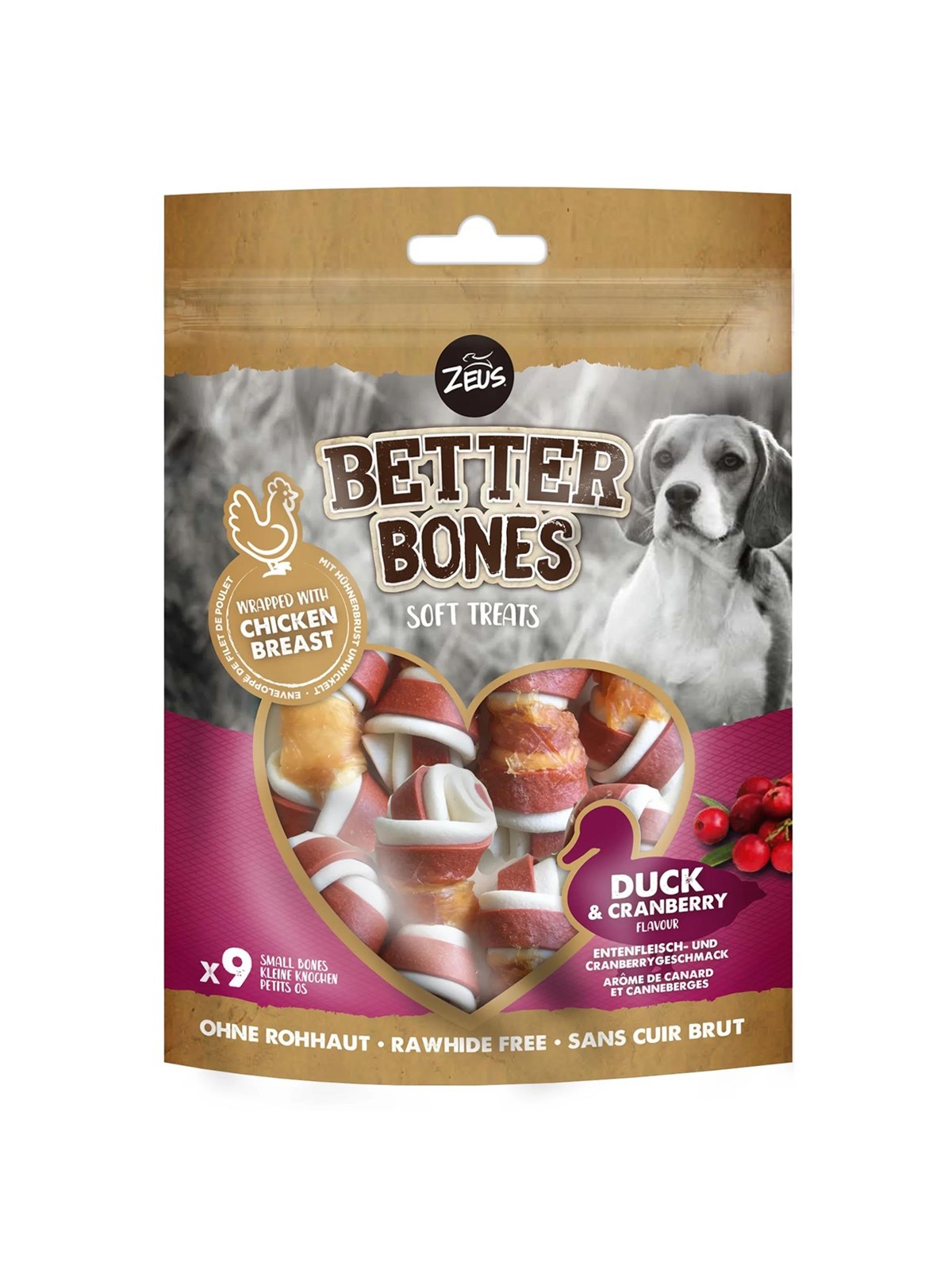 Zoë BetterBones m/And & Kylling 197 g.