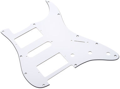 Göldo PG05W Pickguard ST HSH WH Blanc