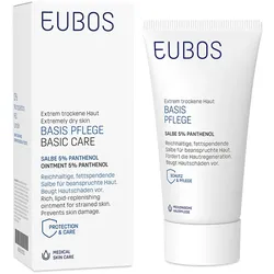EUBOS BASIS PFLEGE SALBE 5% PANTHENOL 75 ml