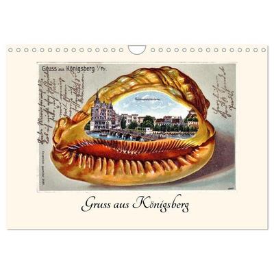 Gruss aus Königsberg (Wandkalender 2027 DIN A4 quer), CALVENDO Monatskalender