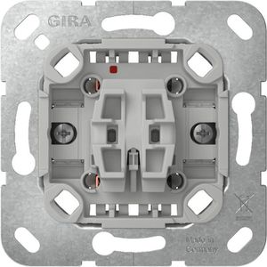 Gira Lichtschalter 315100, Unterputz, Tastschalter Schließer