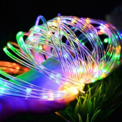 The Cart Load LED Light Tube, LED String Lights, Waterproof Garden & Party Decoration, USB Powered With Remote & Timer multi color