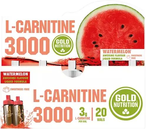Gold Nutrition L-Carnitina 3000 Ampollas Sandia x20