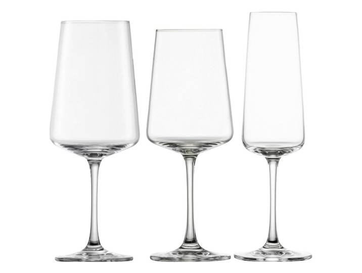 Schott Zwiesel Gläserset, Transparent, Glas, 12-teilig, Glas, Gläser-Sets