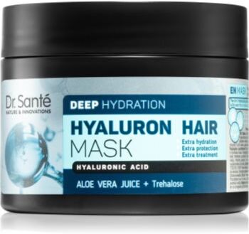 Dr. Santé Hyaluron máscara de hidratação profunda para cabelo seco 300 ml. Hyaluron