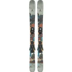 ATOMIC Kinder Freeride Ski BENT JR 140-150 + COLT 7 GW, Größe 150 in Grau Grau