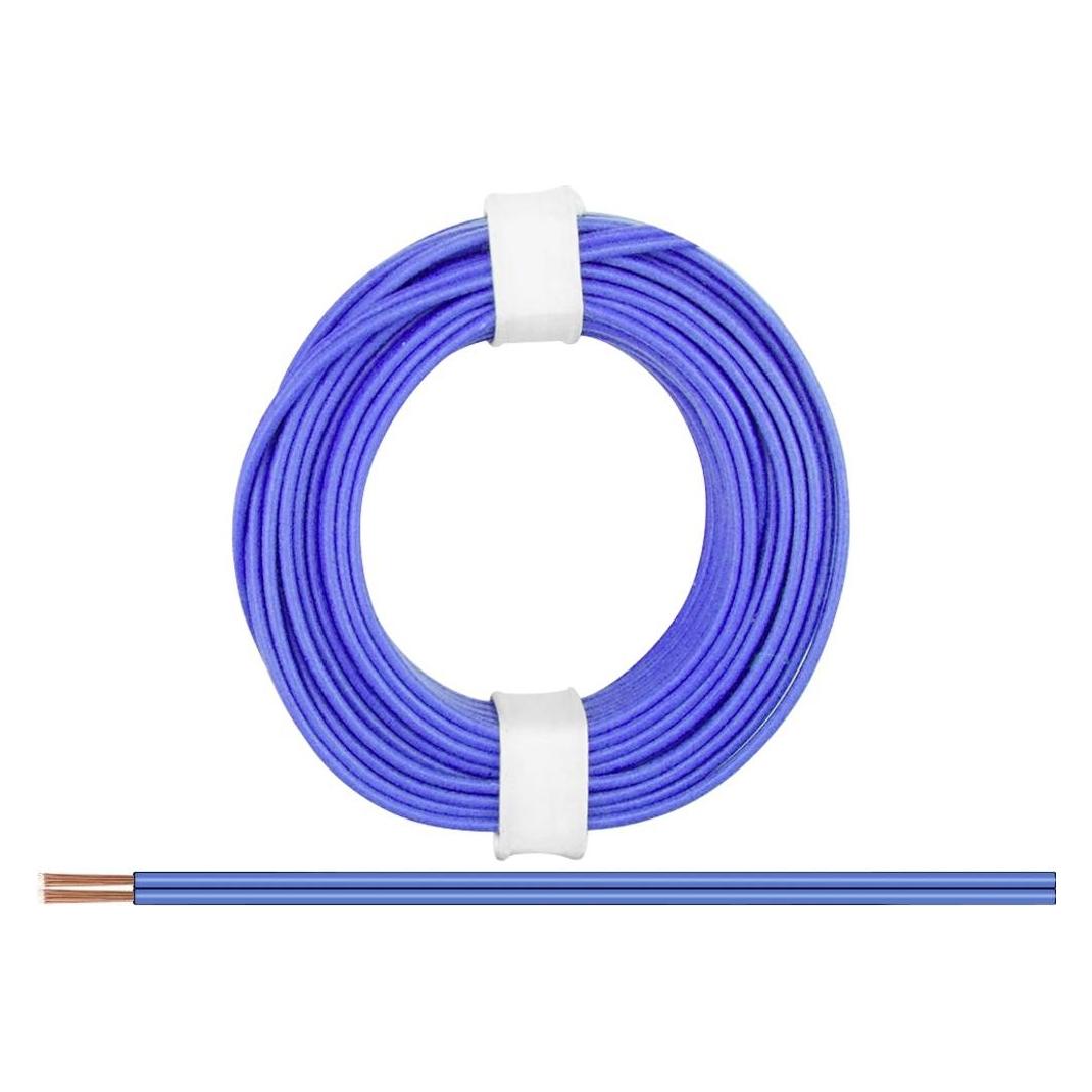 Donau ZWILLINGSLITZE 0,14 / 5m blau-blau (5 m) (218-22)