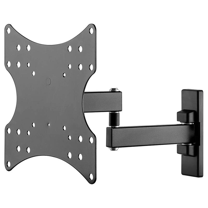 goobay TV-Wandhalterung Basic FULLMOTION (S) schwarz 49714