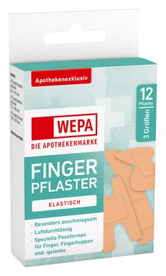 WEPA Apothekenbedarf GmbH & Co KG WEPA Fingerpflaster Mix 3 Größen 12 St 16233947