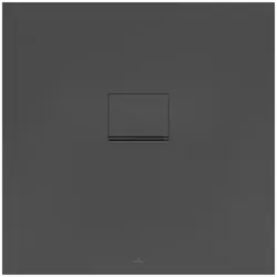 Villeroy & Boch Squaro Infinity Duschwanne  UDQ9090SQI1V1S, 90x90x4 cm, anthrazit Antirutsch