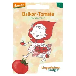 Bingenheimer Saatgut Balkontomate Rotkäppchen demeter