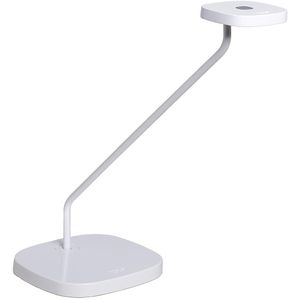 Luxo Schreibtischlampe Trace, weiß, LED, dimmbar, 470 Lumen, warmweiß